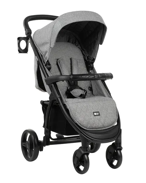 Kikkaboo madrid stroller for kids, up to 24kg, grey