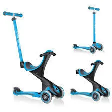 Globber evo comfort 3 in 1, color sky blue (the handle not adjustable)