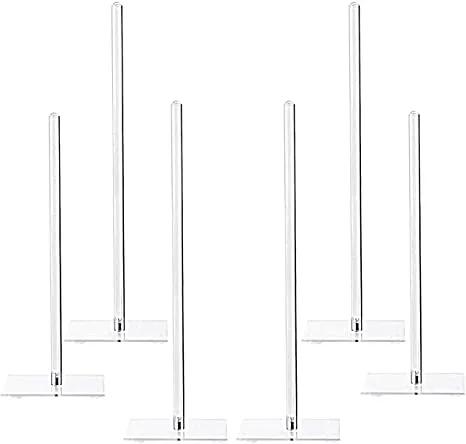 DESSERT: acrylic donut/bagel sticks (set of 6)