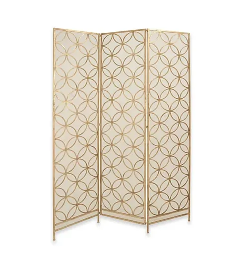 WALL DECOR: gold seating chart/background