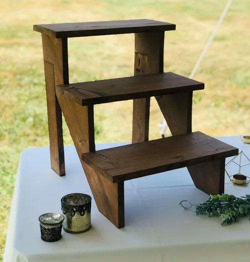 DESSERT: 3 TIER DESSERT STAIR STEPS (MAX 2)