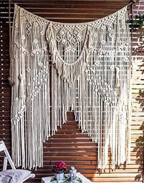 ARCH DECOR: BOHO ONLY large macrame {boho collection only}