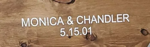 PERSONALIZATION: RECTANGLE wood welcome sign words