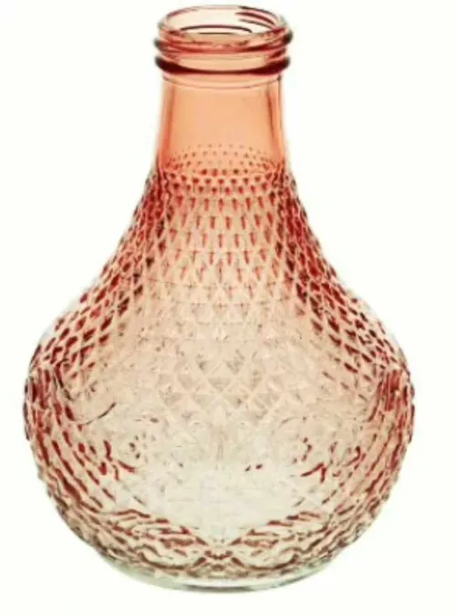 TABLESCAPE: Decor bottles bud vase light amber + sage bottom