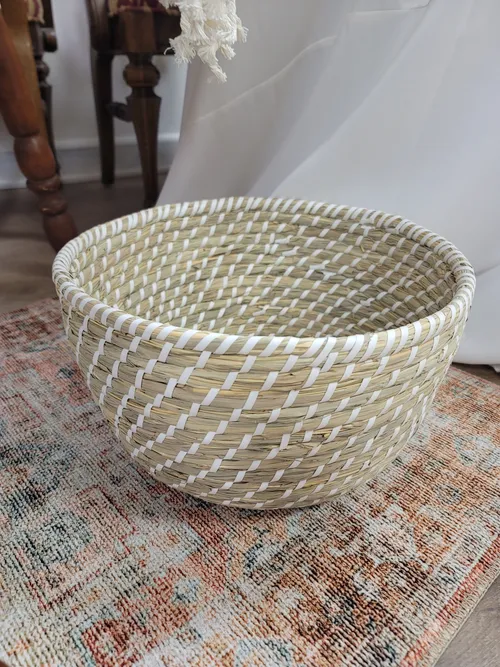 DECOR: bamboo basket {boho collection}