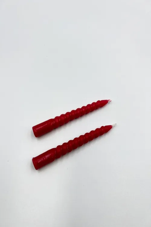 Minikaars rood gedraaid