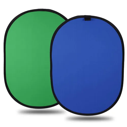 Neewer Collapsible Backdrop - Green & Blue 150 x 200cm 