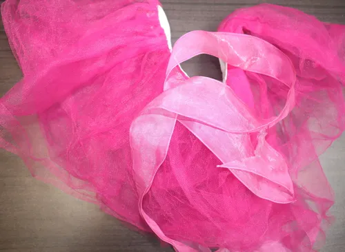 Pink Lace Mini Skirt