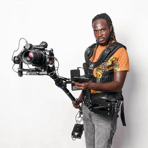 Digital foto steady cam rig vest