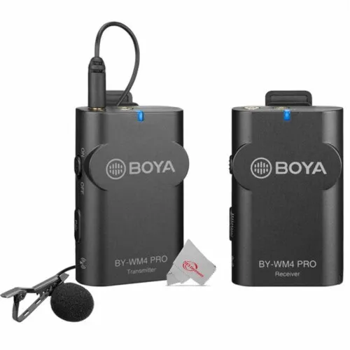 BOYA Dual Channel Digital Witeless Microphone BY-WM4 Pro