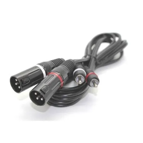 XLR Male - RCA Cable