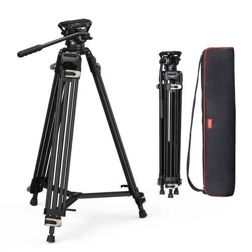 Small Rig - Heavy Duty Fluid Head Tripod AD-01 3751B