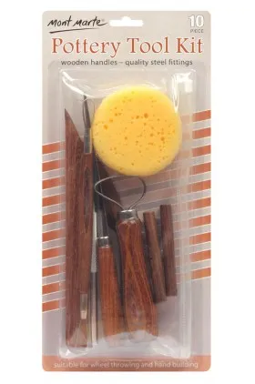 Mont Marte 9 Piece Sculpting Tool Set