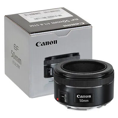 Canon EF 50mm f/1.8 STM Camera Lens