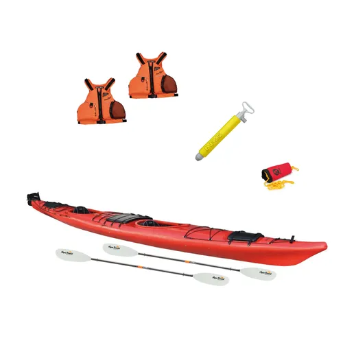 ETE - Kayak tandem tout équipé (kit) + VFI