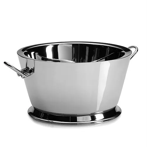 21 QT Stainless Steel Ice & Beverage Tub 