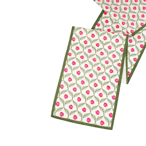 Lotus Table Runner