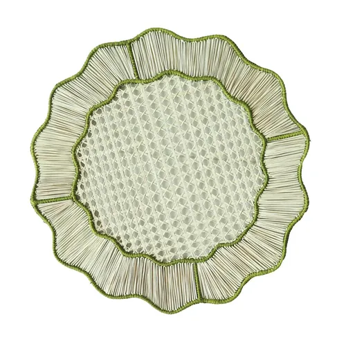 Green Woven Placemat / Charger