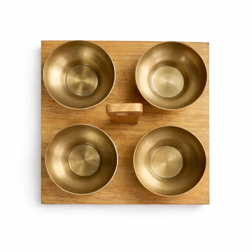 Gold Bowl Set