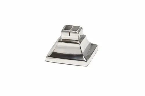 Silver Name Tag Holder
