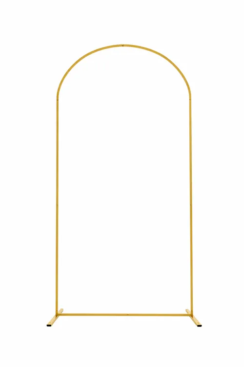 Gold Arch Backdrop Stand 6.6FT