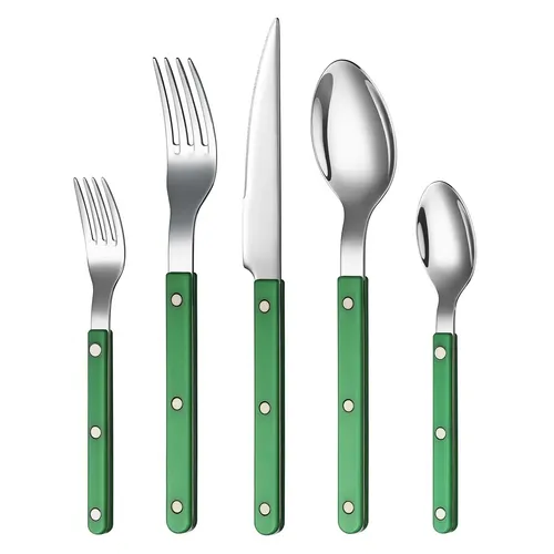 French Green Flatware