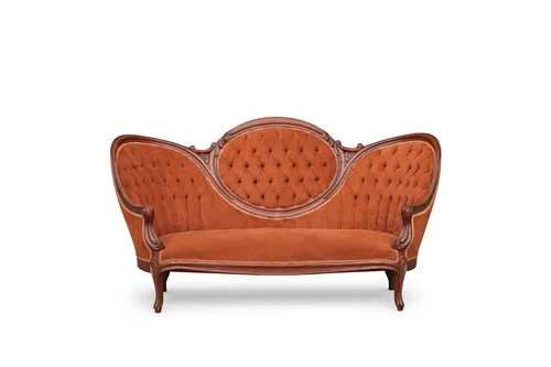Vintage Couch - Orange