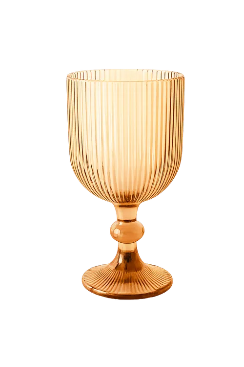 Amber Goblet