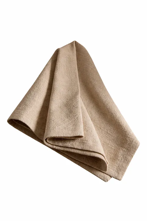 Organic Cotton Napkin - Flax