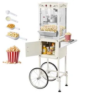 DELUXE POPCORN AND CANDY CART