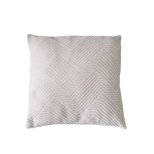 Cushion - Beige Herringbone