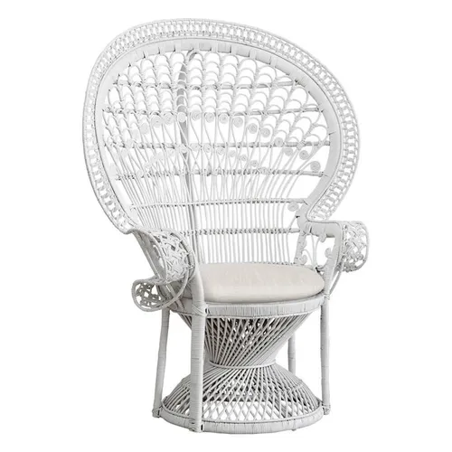 Peacock Chair - White