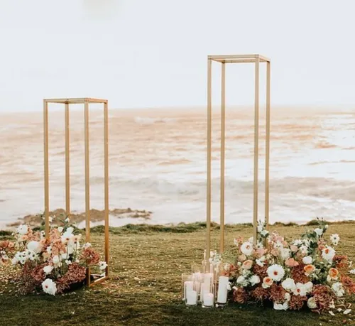 Floral Frame Set - Gold
