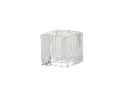 Glass Taper Candle Holder