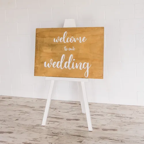 Welcome to our Wedding sign