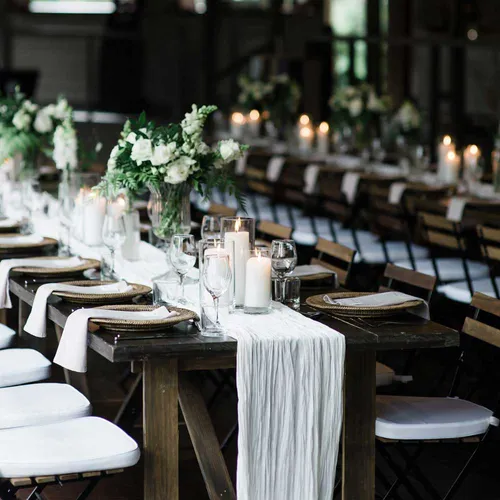 Timber Dining Table - Dark Rustic 2.4m