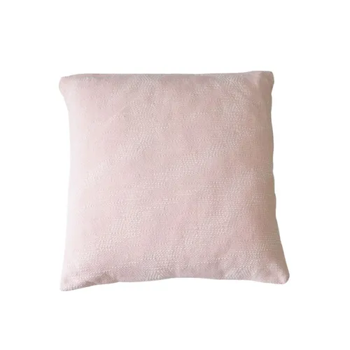 Cushion - Pastel Pink Weave