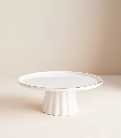 White Cake Stand