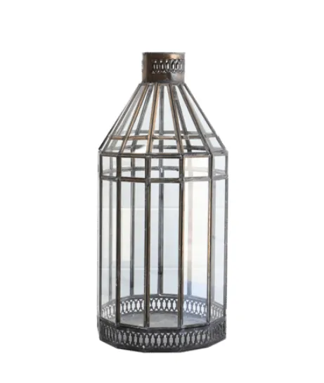 Lantern - Bronze Panelled