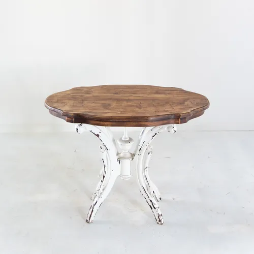 Timber Top Oval Hall Table