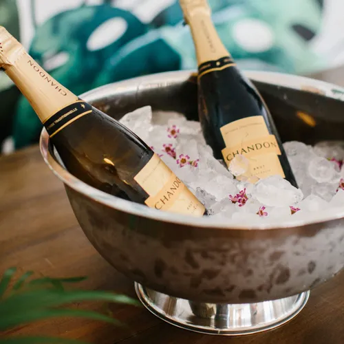 Pedestal Drinks Tub - Silver