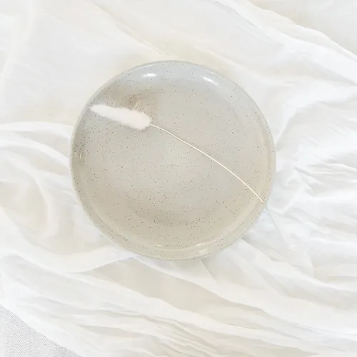 Speckled Entree Plate