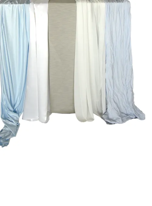 Tafellopers - diverse soorten - licht blauw - wit - licht grijs