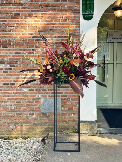 Zwarte zuil - L - 100 cm