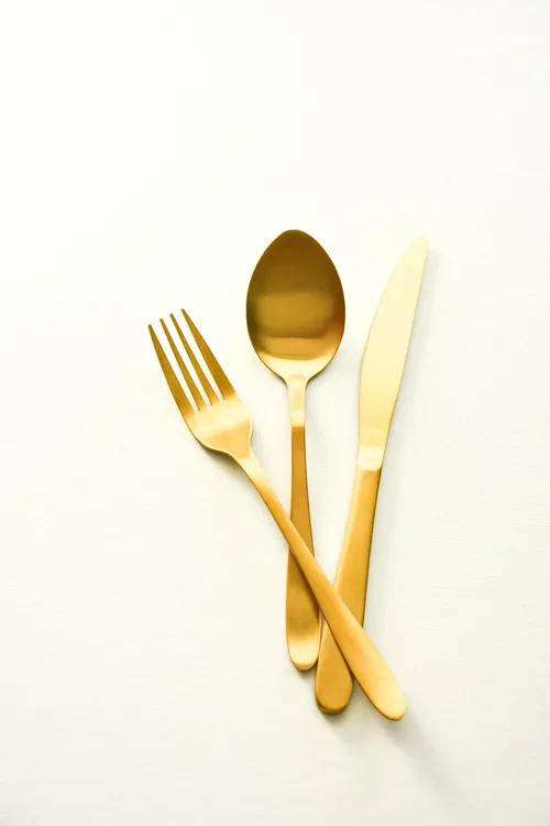 Goud bestek - set basic