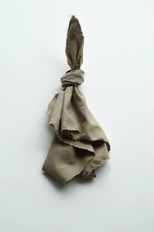 Servet - olijf groen