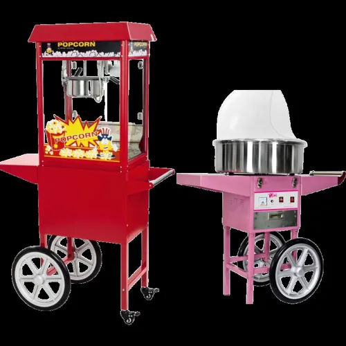 Popcorn et barbe à papa