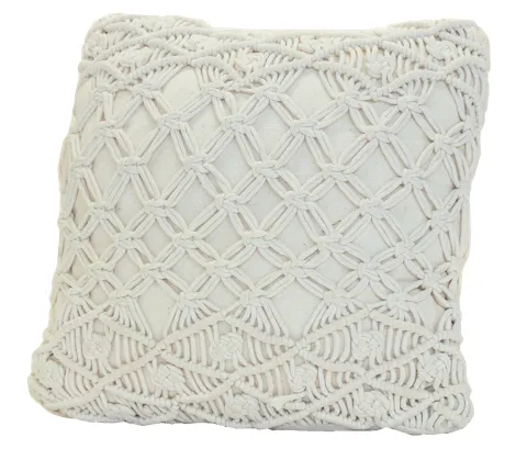 Small Macrame Pillow