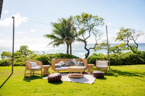 Oahu Cane Webbing Lounge