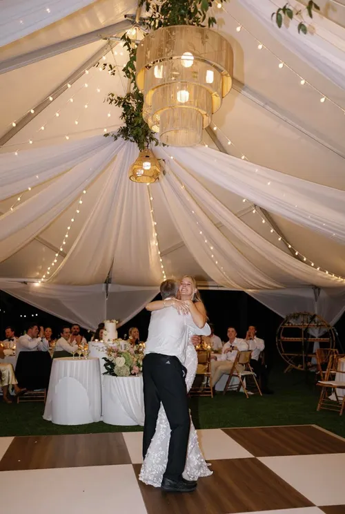 Extravagant Swag Tent Draping